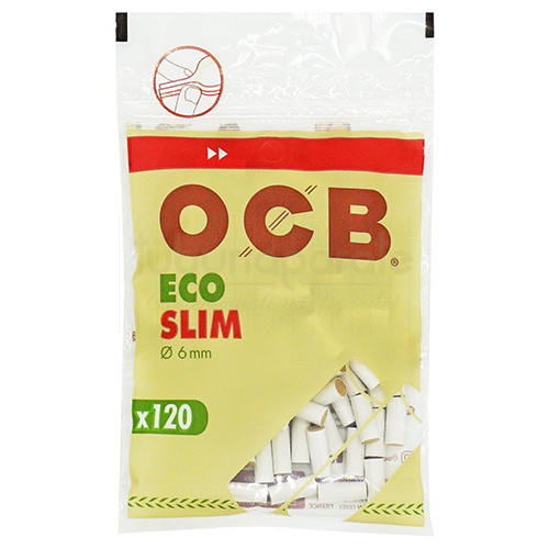 Filtre Tigari OCB Organic Slim 6/15 mm (120)